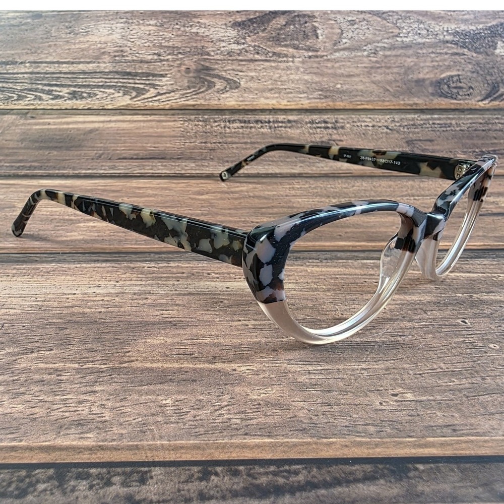 Muse In the Eyes of the Cat Eye Eyeglass Grey Black Tortoise 39-P9437 52-17-140